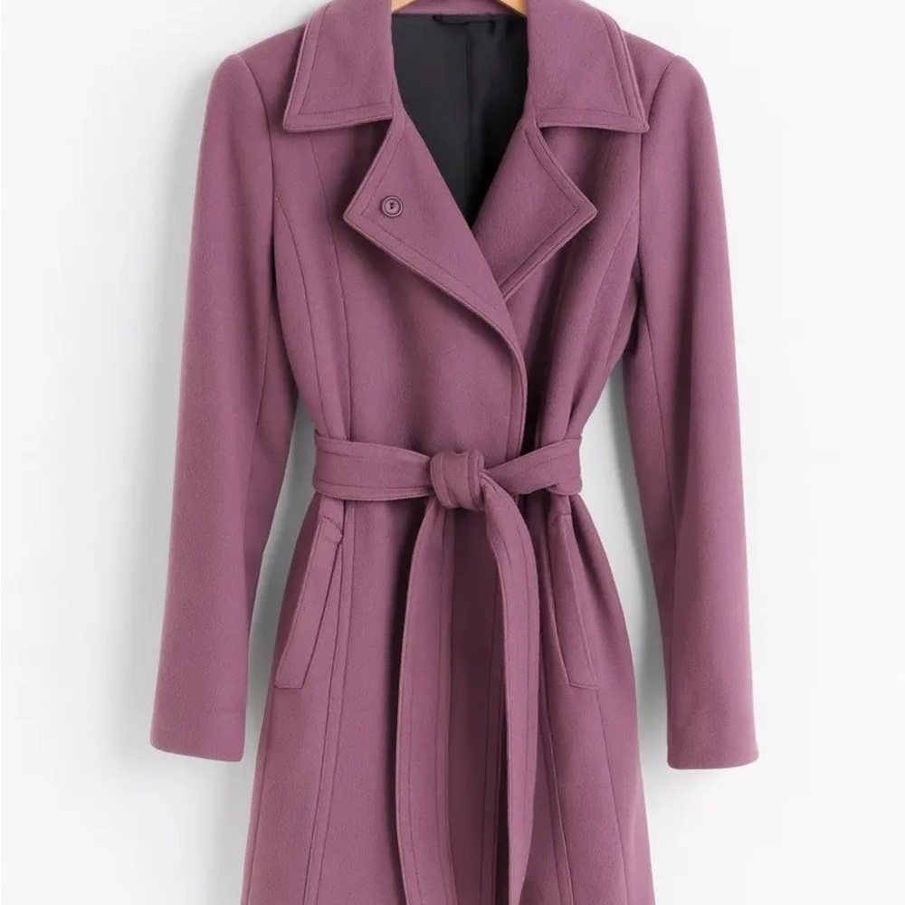 United Colors of Benetton Purple Women's Coat - Picture 7 of 7